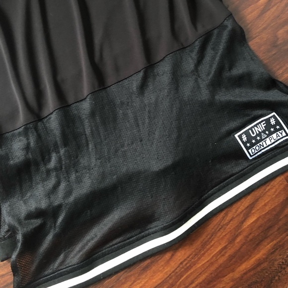 UNIF striped dev mesh jersey dress - Picture 6 of 6